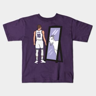 Domantas Sabonis Mirror GOAT Kids T-Shirt